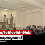 Çerkeş’te Mevlid-i Nebi Haftası programı!