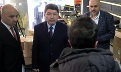 Adalet Bakanı Tunç'tan Amasra'da esnaf ziyaretinde bulundu