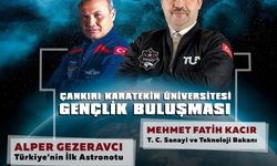 Türkiye’nin ilk astronotu ve Sanayi ve Teknoloji Bakanı Çankırı’da