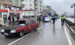 Karaman'da otomobilin çarptığı yaşlı çift yaralandı