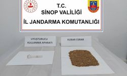 Sinop'ta narkotik operasyon, 83 gram esrar ele geçirildi, şüpheli hakkında işlem başlatıldı