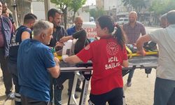 Adıyaman'da kaza, yaşlı kadın yaralandı