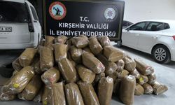 Kırşehir’de 1 milyon lira değerinde tütün ele geçirildi
