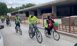 11. Geleneksel Yeşilay Bisiklet Turu'na Çankırı'da yoğun ilgi
