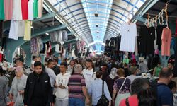 Bulgarlar alışveriş için Edirne'de