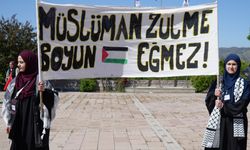 Filistinli öğrenciden çağrı ;"Filistin hepimizin, boykot yapmalıyız"