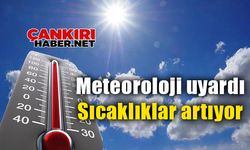 Meteorolojiden Çankırı için uyarı sıcaklıklar yükseliyor!