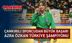 Azra Özkan Türkiye şampiyonu