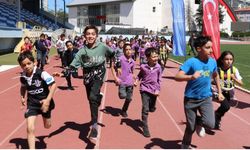 Atatürk Stadyumu'nda Çocuklar İçin Renkli Atletizm Etkinlikleri