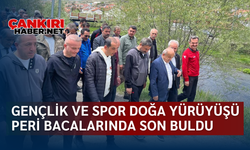 Gençlik ve Spor Doğa Yürüyüşü Peri Bacalarında son buldu