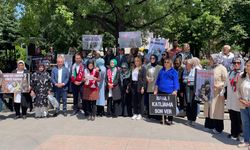 Çankırı Ak Parti Kadın Kolları Başkanlığı  İsrail’i protesto etti