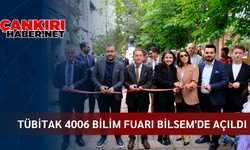 TÜBİTAK 4006 Bilim Fuarı BİLSEM'de açıldı