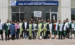 Gıda ve Tarım MYO 50 öğrenci mezun oldu