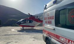 Helikopter Ambulans 18 Yaşındaki Genç İçin Havalandı