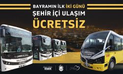 Çankırı’da Halk Otobüsleri Bayramın İlk İki Günü Ücretsiz hizmet verecek