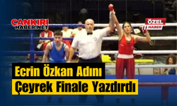 Ecrin Özkan Adını Çeyrek Finale Yazdırdı