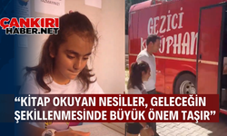 “Kitap okuyan nesiller, geleceğin şekillenmesinde büyük önem taşır”