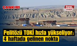 Pelitözü TOKİ hızla yükseliyor: 4 hafta gelinen nokta