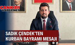 Sadık Çendek'ten Kurban Bayramı Mesajı