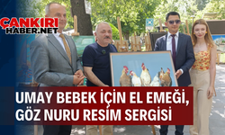 Umay Bebek İçin El Emeği, Göz Nuru Resim Sergisi