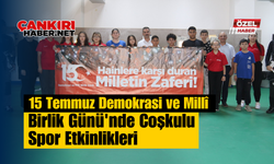 15 Temmuz Demokrasi ve Millî Birlik Günü'nde Coşkulu Spor Etkinlikleri