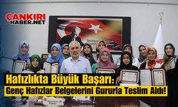 Hafızlıkta Büyük Başarı: Genç Hafızlar Belgelerini Gururla Teslim Aldı!