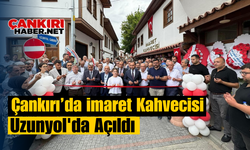 Çankırı’da İmaret Kahvecisi Uzunyol'da Açıldı