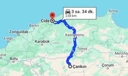 Çankırı Cide arası kaç km? En iyi yol hangisi?