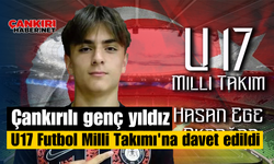 Çankırılı genç yıldız U17 Futbol Milli Takımı'na davet edildi