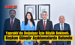 Yapraklı'da Doğalgaz İçin Büyük Beklenti: Başkan Güngör Açıklamalarda Bulundu