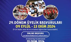 Ankara Büyükşehir Belediyesi Çocuk Meclisi yeni dönem başvuruları başlıyor