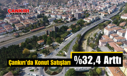 Çankırı’da Konut Satışları %32,4 Arttı