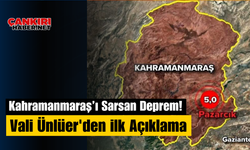 Kahramanmaraş’ı Sarsan Deprem! Vali Ünlüer'den İlk Açıklama