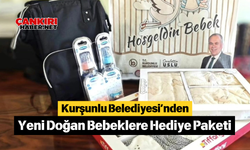 Kurşunlu Belediyesi’nden Yeni Doğan Bebeklere Hediye Paketi