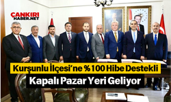 Kurşunlu İlçesi’ne %100 Hibe Destekli Kapalı Pazar Yeri Geliyor