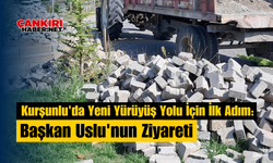 Kurşunlu'da Yeni Yürüyüş Yolu İçin İlk Adım: Başkan Uslu'nun Ziyareti