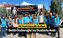 AK Parti Gençlik Kolları, Betül Önderoğlu’nu Dualarla Andı