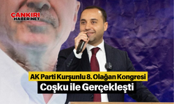 AK Parti Kurşunlu 8. Olağan Kongresi Coşku ile Gerçekleşti