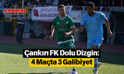 Çankırı FK Dolu Dizgin: 4 Maçta 3 Galibiyet