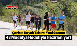 Çankırı Kayak Takımı Yeni Sezona 48 Madalya Hedefiyle Hazırlanıyor!