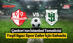 Çankırı’nın İstanbul Temsilcisi Yeşil Ilgaz Spor Zafer İçin Sahada