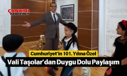 Cumhuriyet’in 101. Yılına Özel Vali Taşolar’dan Duygu Dolu Paylaşım