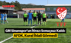 GM Sinanspor'un İtirazı Sonuçsuz Kaldı: AFDK, Kural İhlali Görmedi