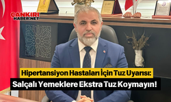 Hipertansiyon Hastaları İçin Tuz Uyarısı: Salçalı Yemeklere Ekstra Tuz Koymayın!