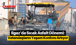 Ilgaz’da Sıcak Asfalt Dönemi: Vatandaşların Yaşam Konforu Artıyor