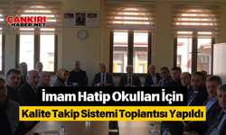 İmam Hatip Okulları İçin Kalite Takip Sistemi Toplantısı Yapıldı