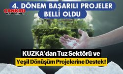 KUZKA’dan Tuz Sektörü ve Yeşil Dönüşüm Projelerine Destek!