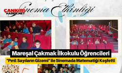 Mareşal Çakmak İlkokulu Öğrencileri "Pırıl: Sayıların Gizemi" ile Sinemada Matematiği Keşfetti