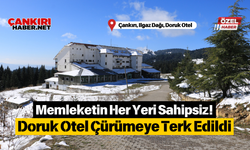 Memleketin Her Yeri Sahipsiz! Doruk Otel Çürümeye Terk Edildi