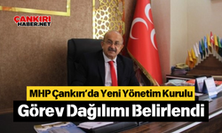 MHP Çankırı’da Yeni Yönetim Kurulu Görev Dağılımı Belirlendi